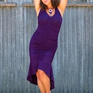 Leom Designs Hati Hati dress in purple size small